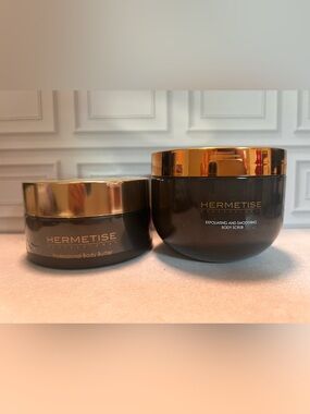Hermetise Professional Body Care Set Body Scrub & Body Butter New Sealed